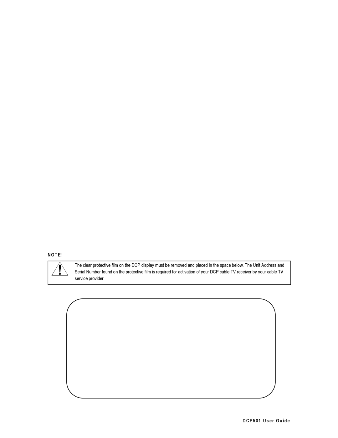 Motorola manual DCP501 User Guide 