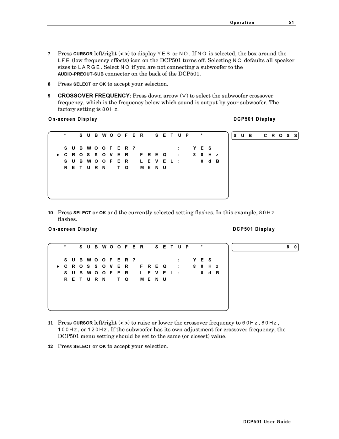 Motorola DCP501 manual T U P O S S 