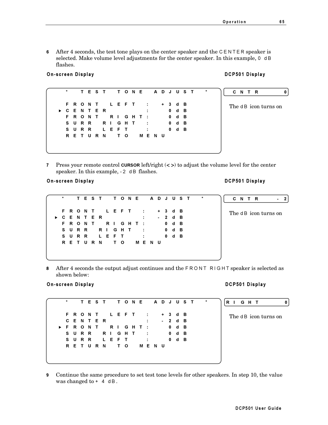 Motorola DCP501 manual J U S T T R 