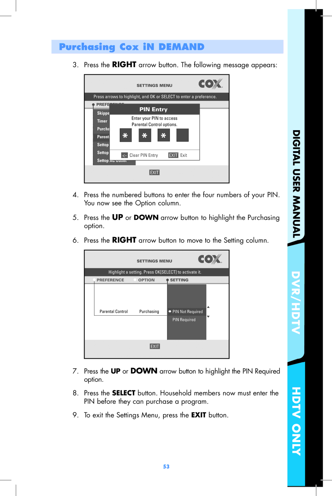 Motorola DCT2500, DCT2000 user manual Dvr/Hdtv 