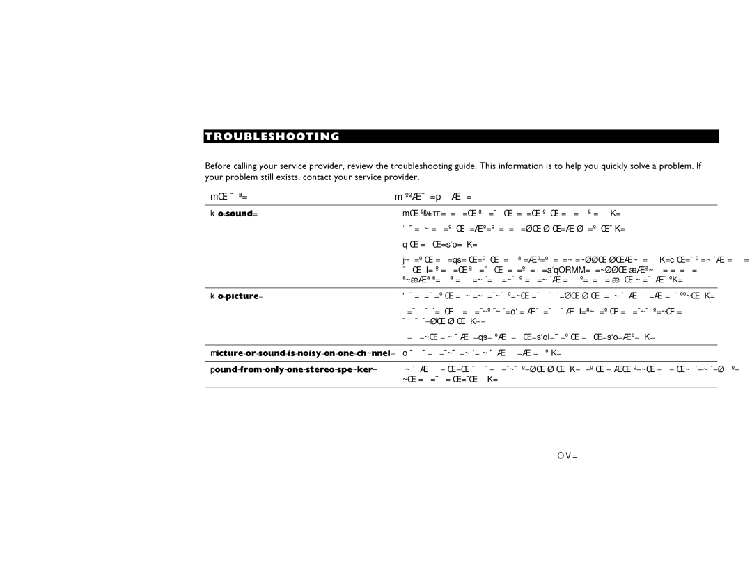 Motorola DCT2500 manual Qolribpellqfkd=, MêçÄäÉã= MçëëáÄäÉ=pçäìíáçå= 