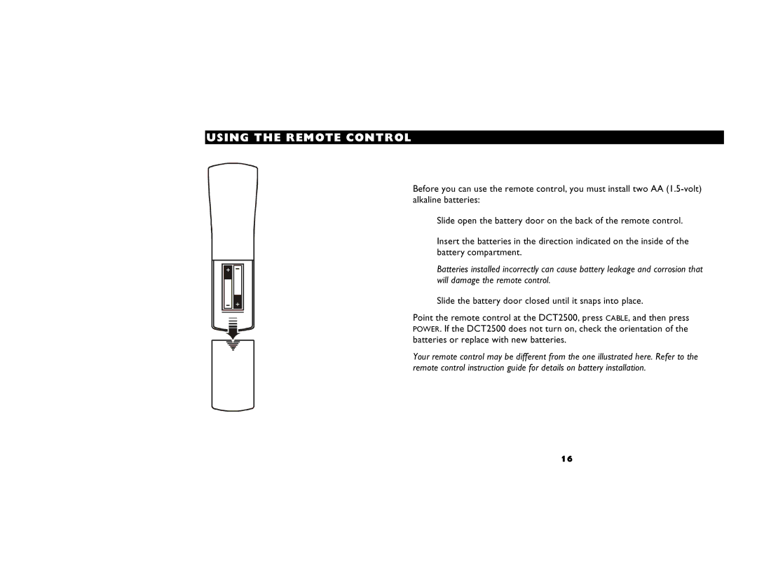 Motorola DCT2500 manual Fåëí~ääáåÖ=~ííÉêáÉë=, = päáÇÉ=íÜÉ=Ä~ííÉêó=Çççê=ÅäçëÉÇ=ìåíáä=áí=ëå~éë=áåíç=éä~ÅÉK= 