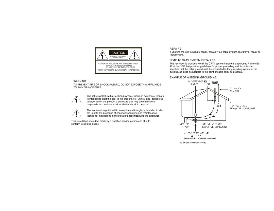 Motorola DCT700 manual Repairs 