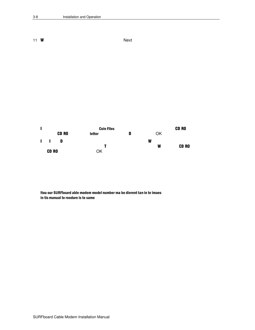 Motorola DHSB5100 installation manual SURFboard Cable Modem Installation Manual 