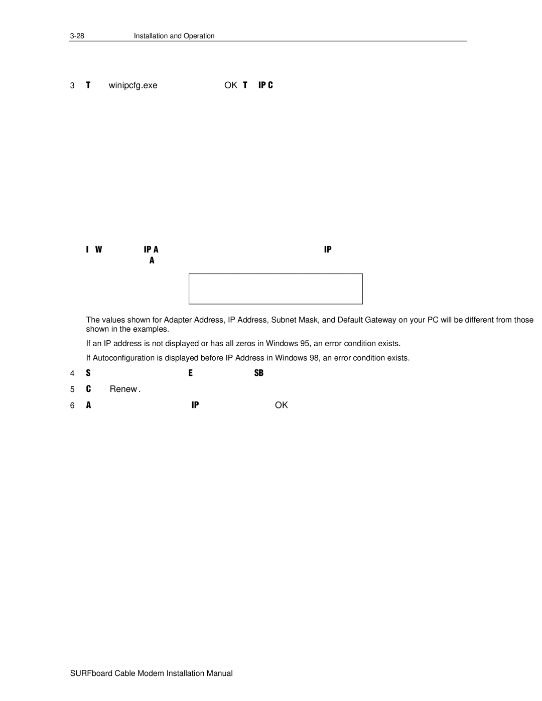 Motorola DHSB5100 installation manual SURFboard Cable Modem Installation Manual 