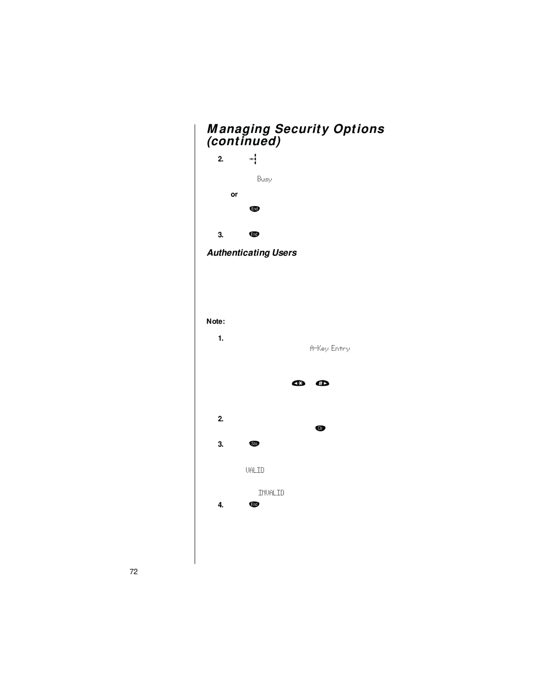 Motorola digital cellular phone specifications Authenticating Users 