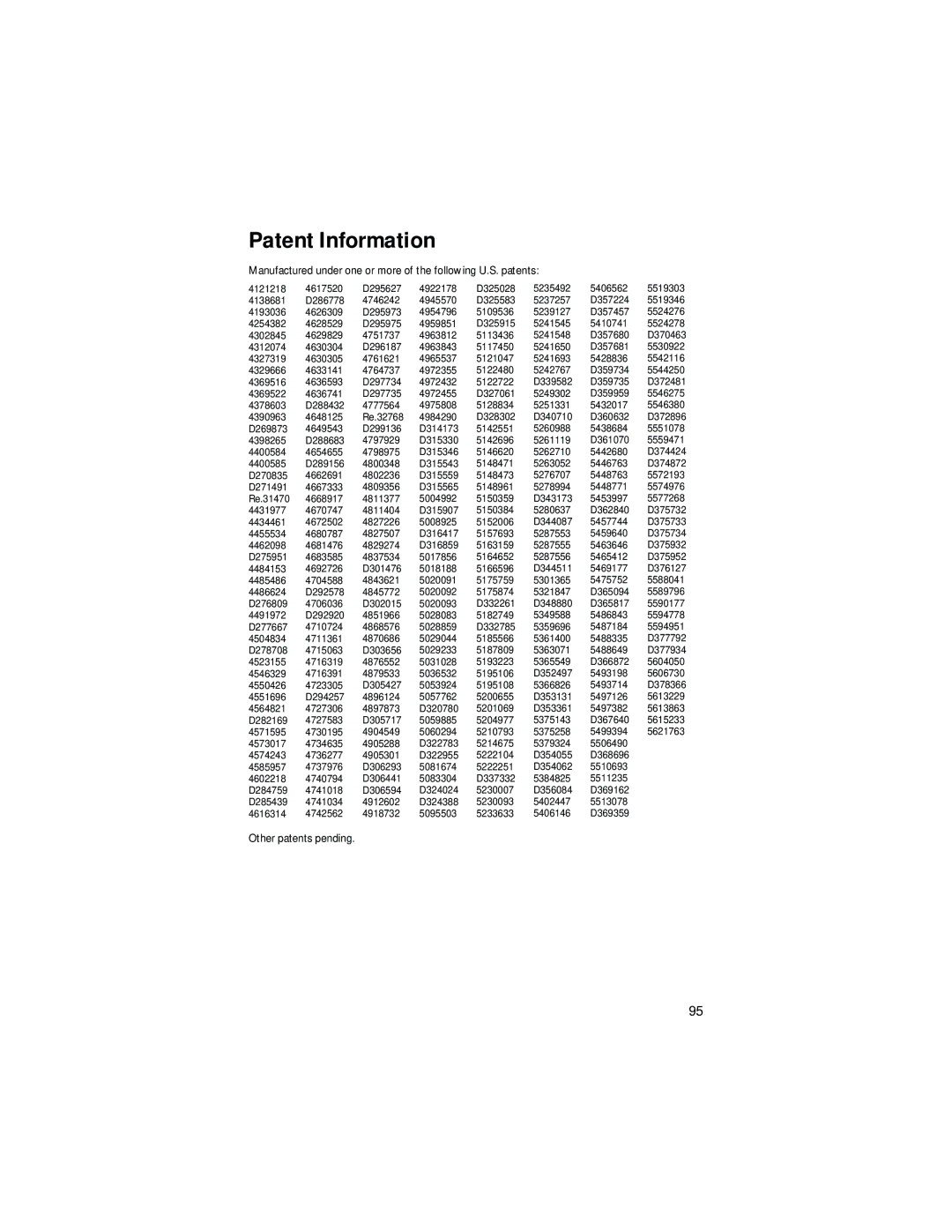 Motorola digital cellular phone specifications Patent Information 