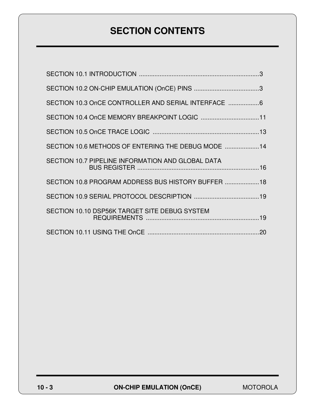 Motorola 24-Bit Digital Signal Processor, DSP56000 manual Introduction 