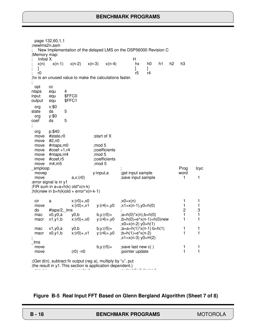 Motorola DSP56000, 24-Bit Digital Signal Processor manual $FFC0 