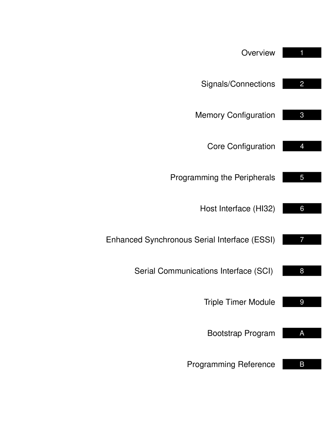 Motorola DSP56301 user manual 