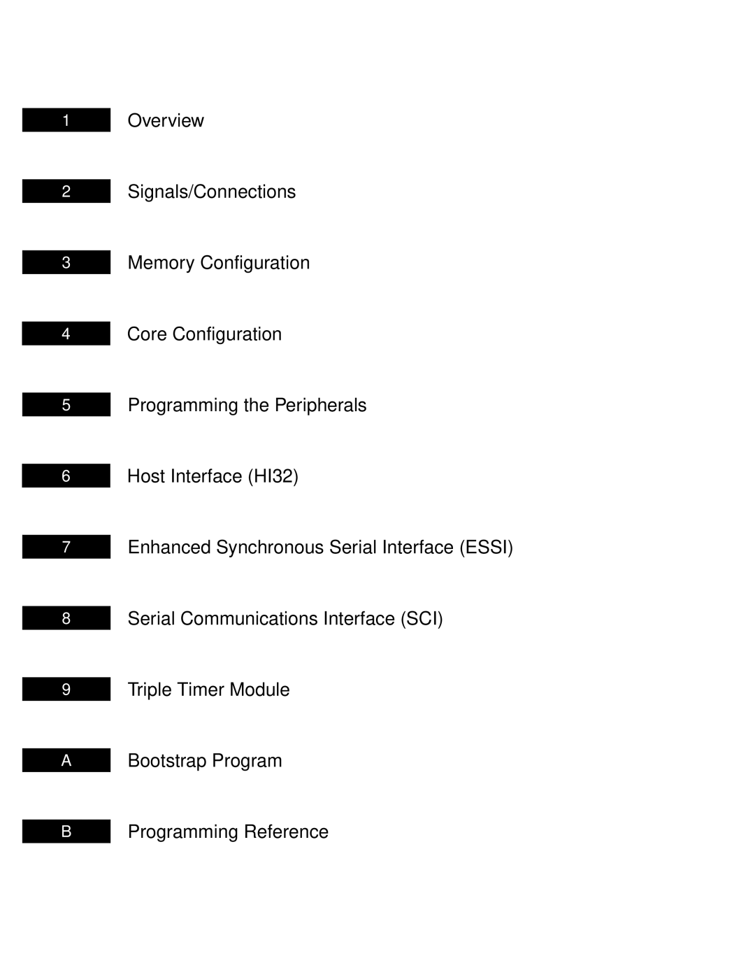 Motorola DSP56301 user manual 