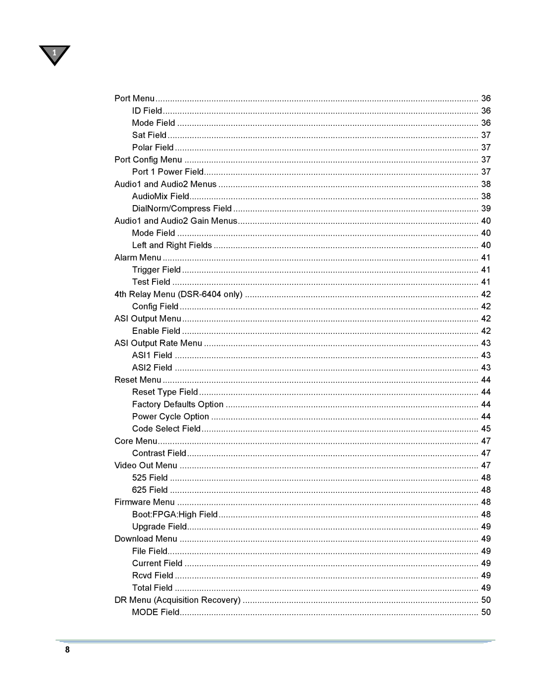 Motorola DSR-6400 manual 