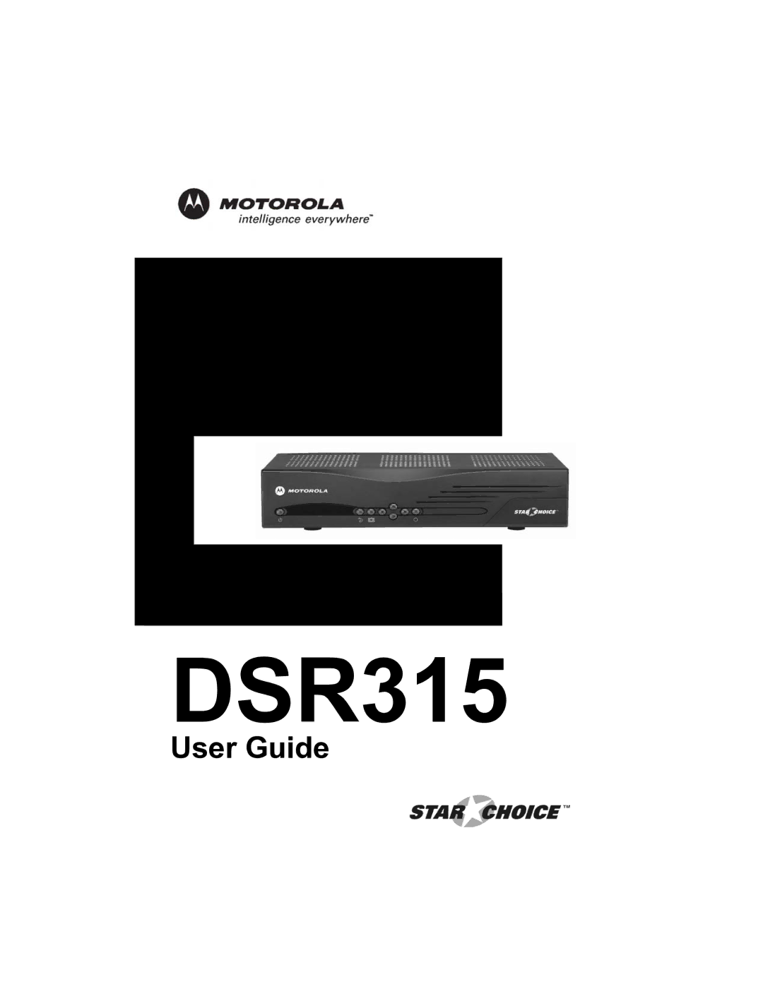 Motorola DSR315 manual 