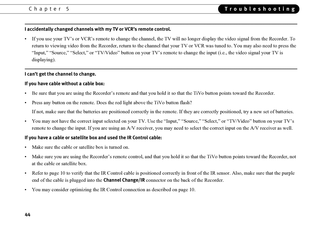 Motorola DVD operating instructions Troubleshooting 