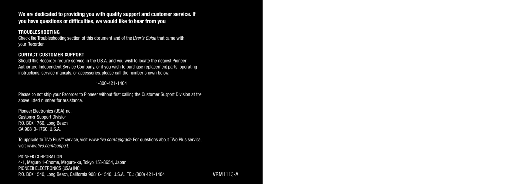 Motorola DVD operating instructions Troubleshooting 