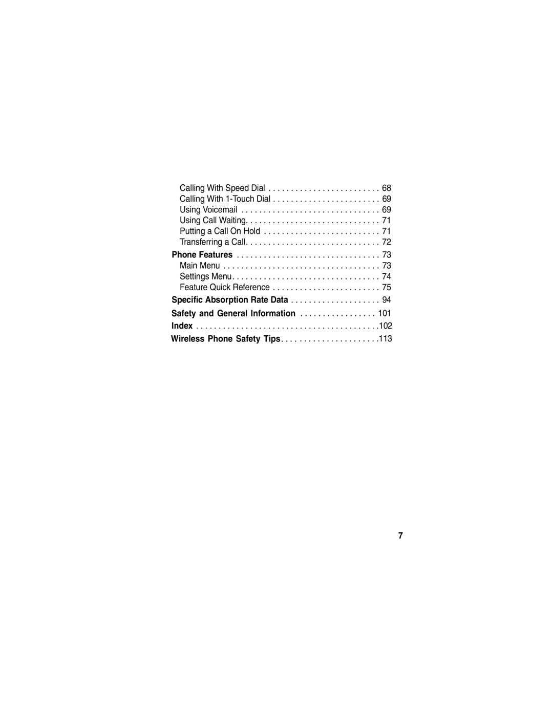 Motorola E398 manual Safety and General Information 