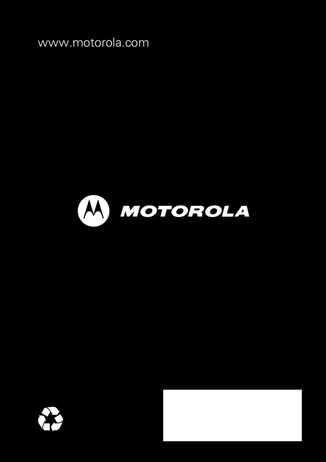 Motorola EM326g manual 