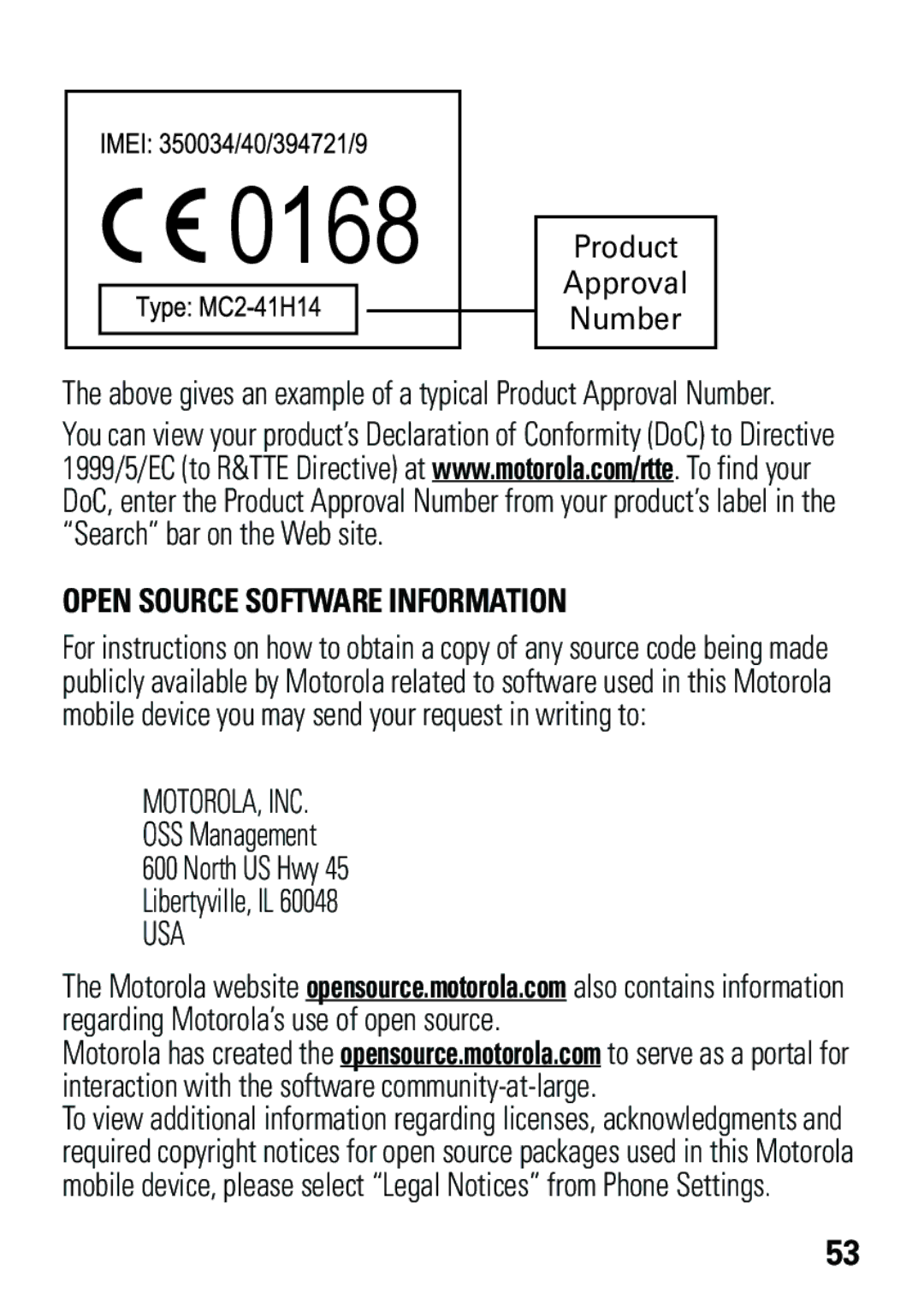 Motorola EM35 manual 0168 