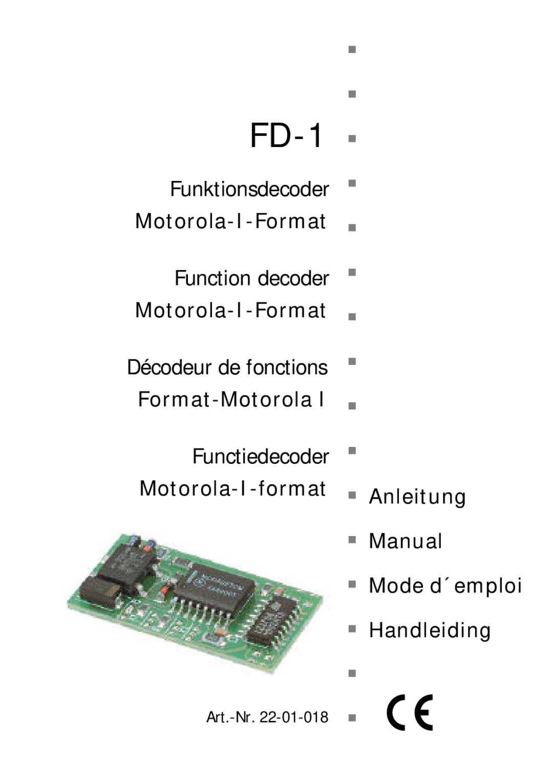 Motorola FD-1 manual Motorola-I-Format, Format-Motorola 