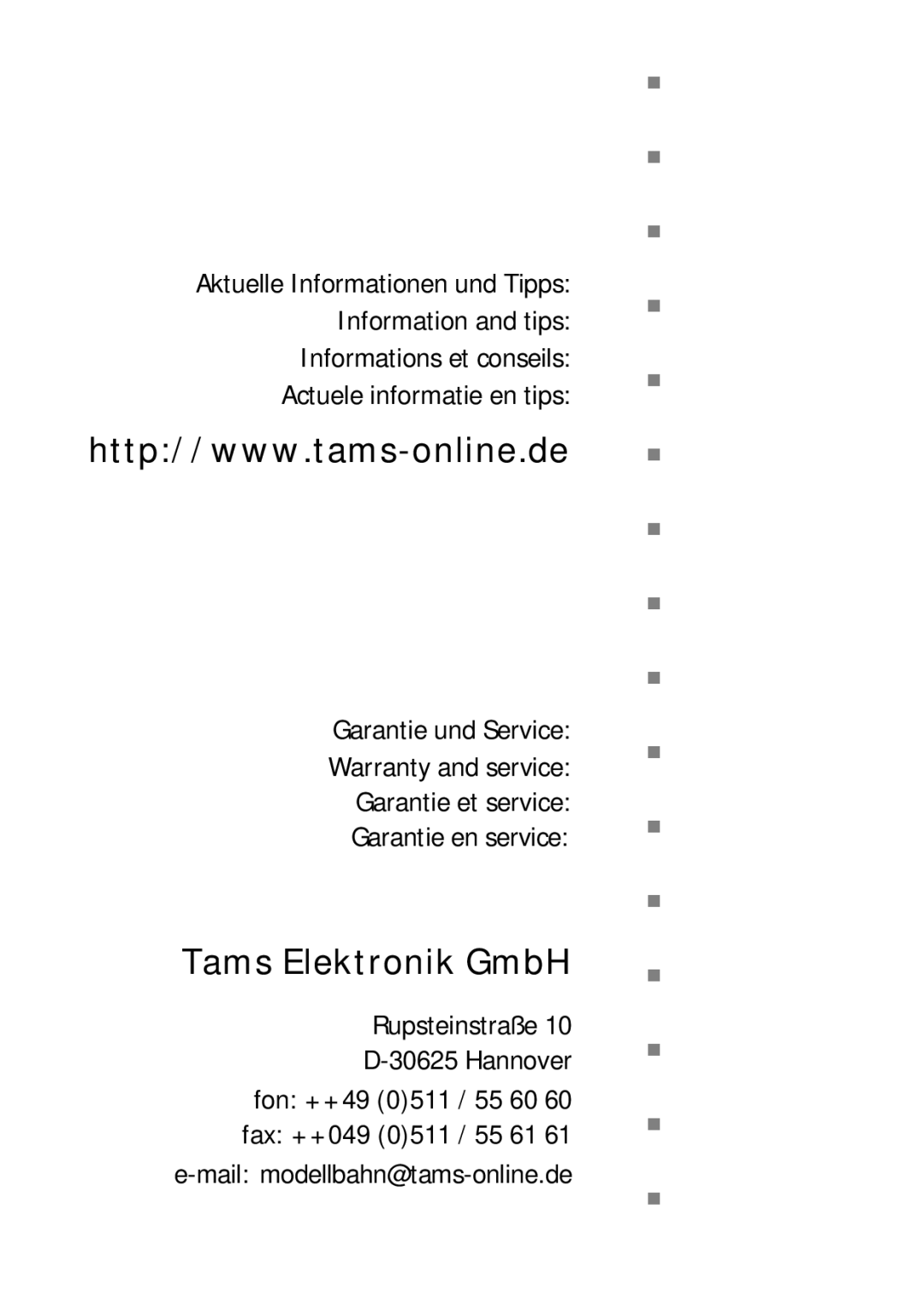 Motorola FD-1 manual Tams Elektronik GmbH 