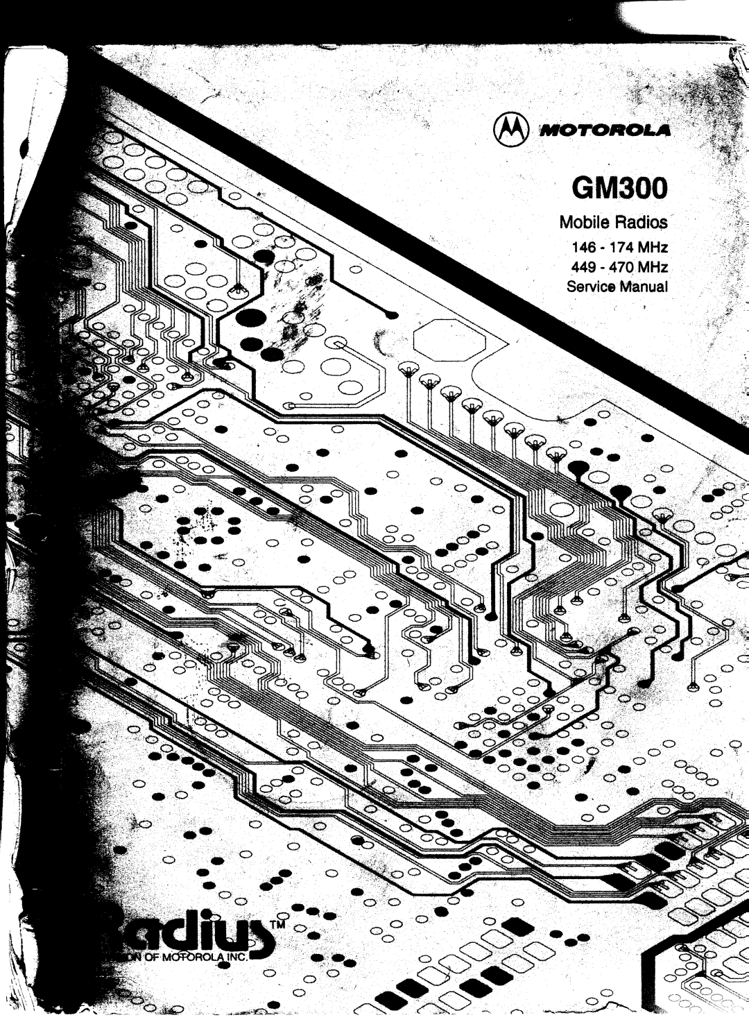 Motorola GM300 manual 