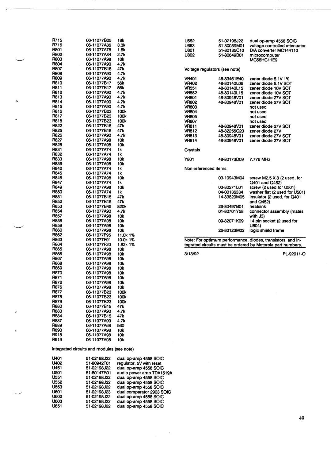 Motorola GM300 manual 