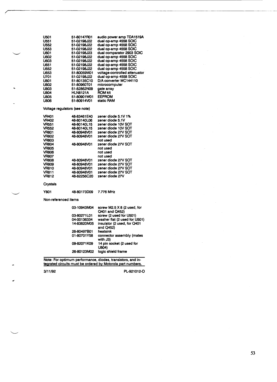 Motorola GM300 manual 