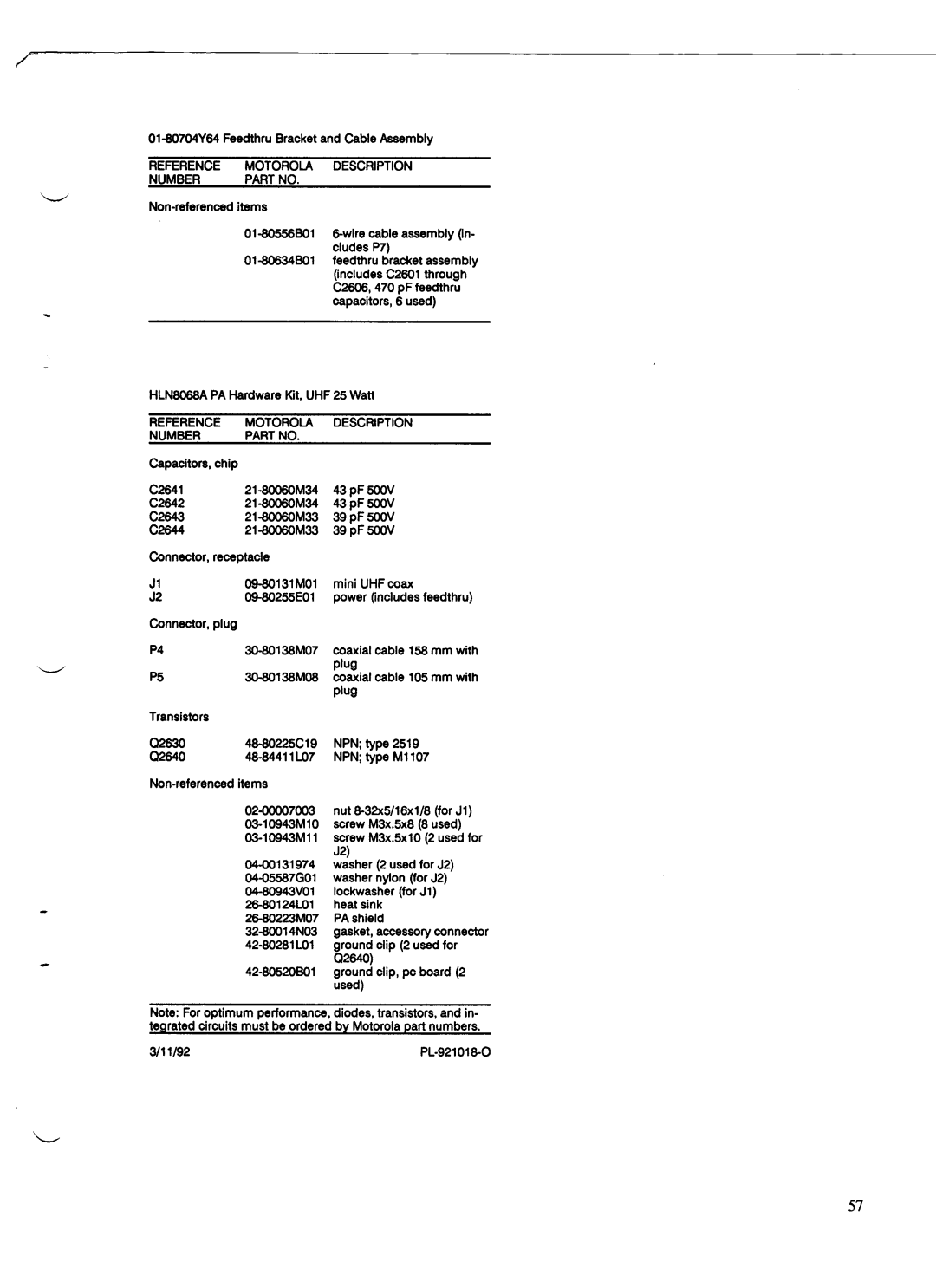 Motorola GM300 manual 