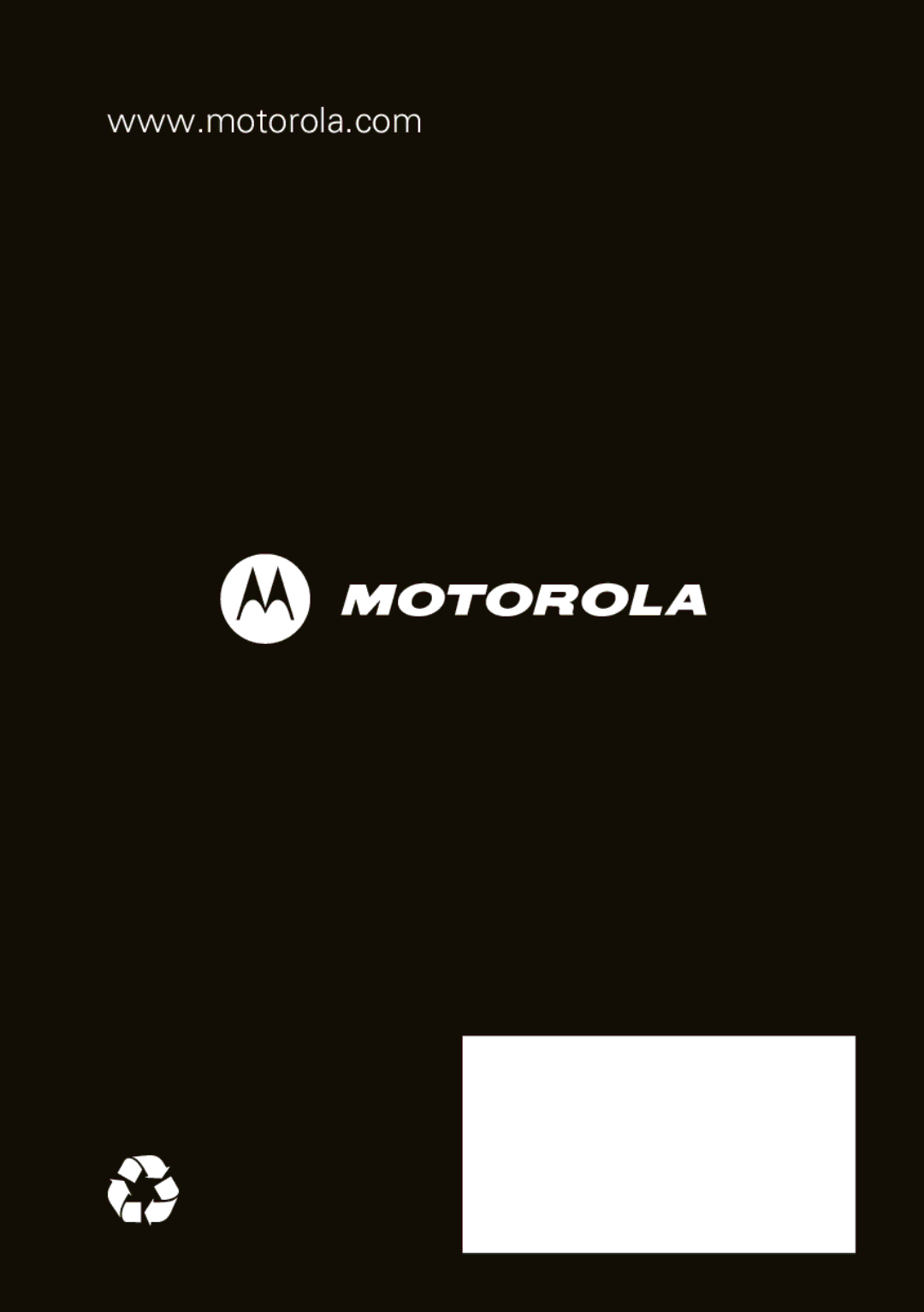 Motorola H525 quick start 