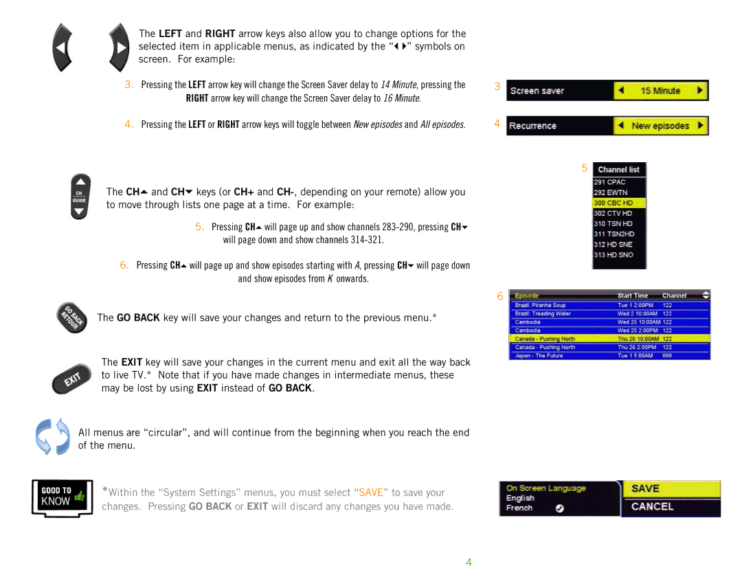 Motorola HDDSR 605, HDPVR 630 manual 