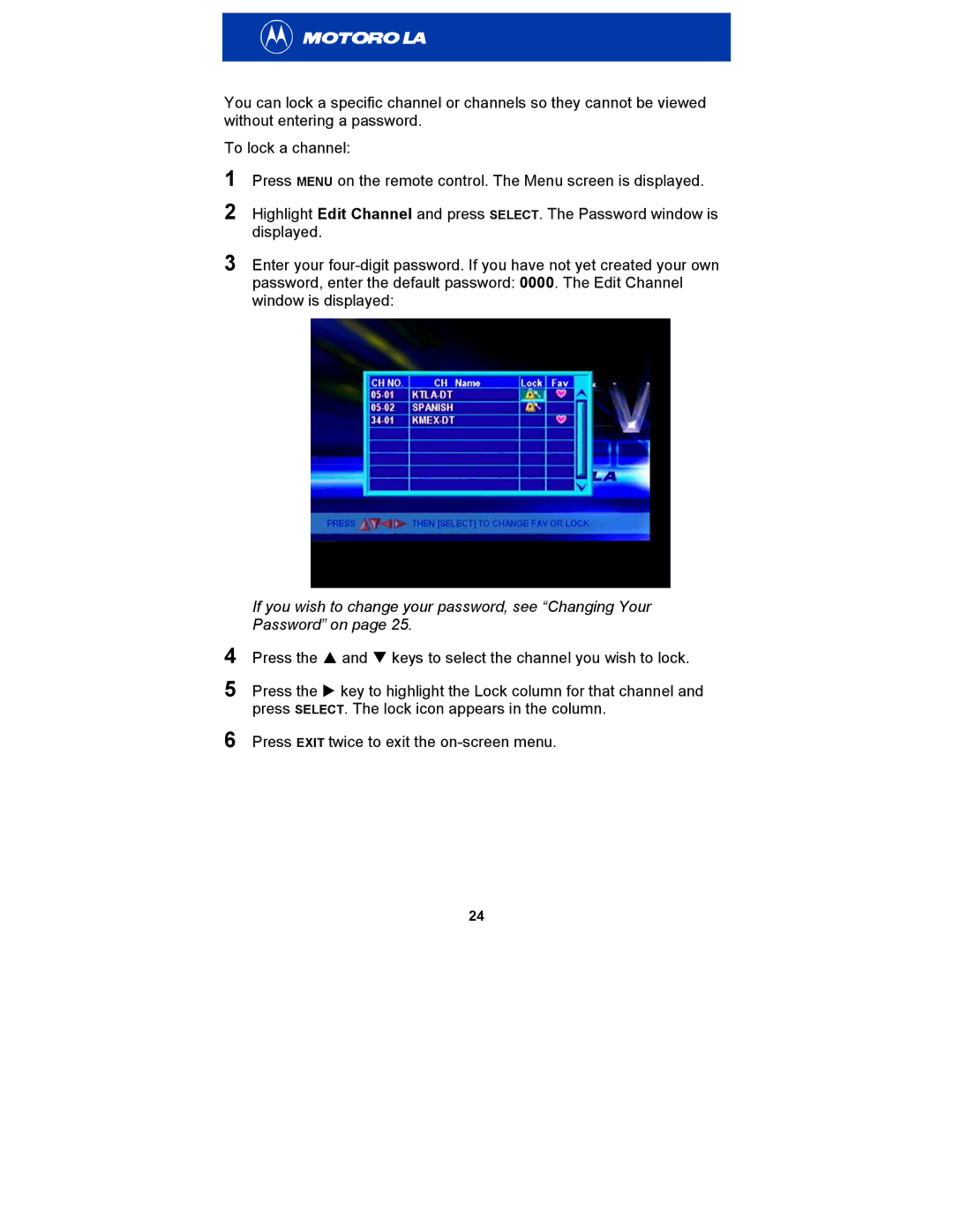 Motorola HDT101 manual 