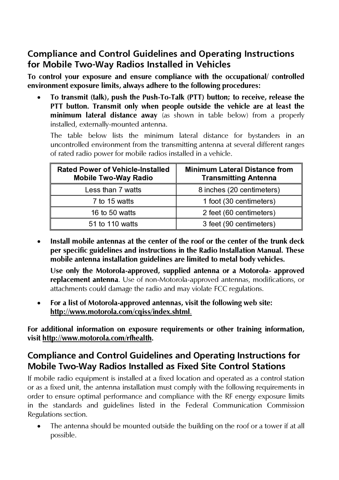 Motorola HF-SSB manual 