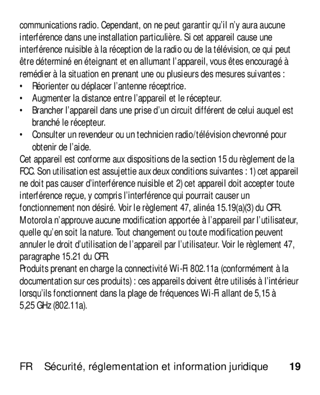 Motorola HK110 manual Réorienter ou déplacer l’antenne réceptrice, Obtenir de l’aide 