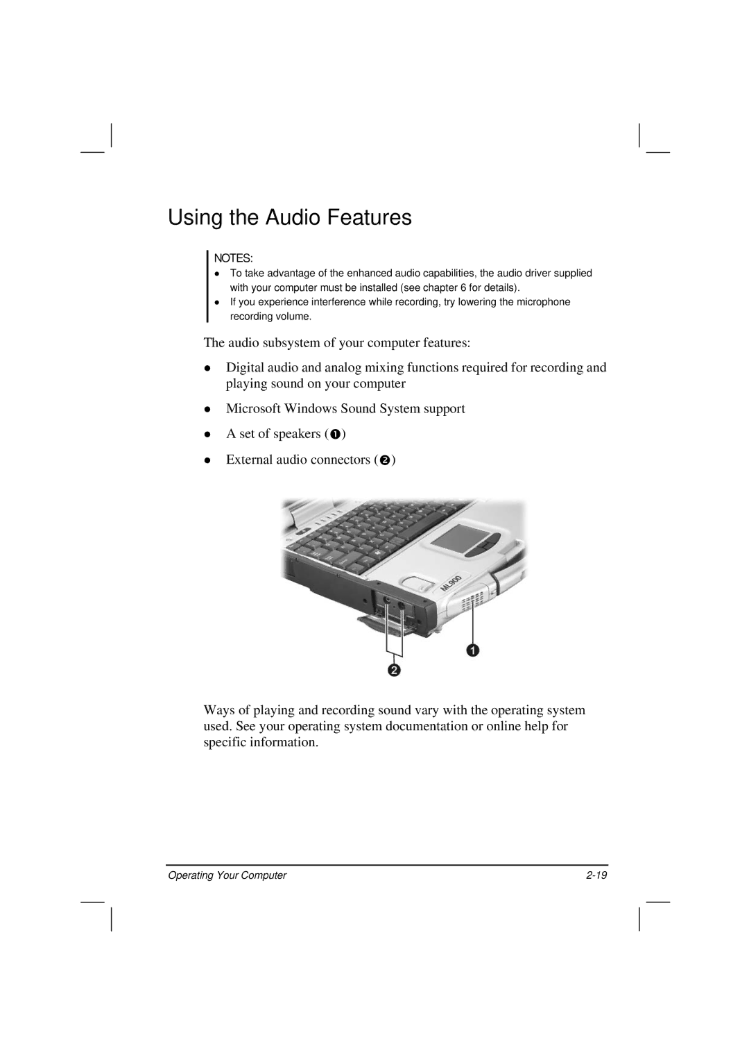 Motorola HK1223 manual Using the Audio Features 