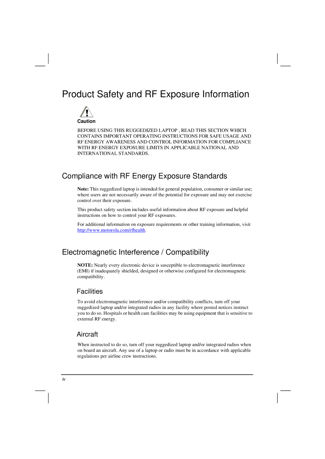 Motorola HK1223 manual Product Safety and RF Exposure Information, Compliance with RF Energy Exposure Standards, Facilities 