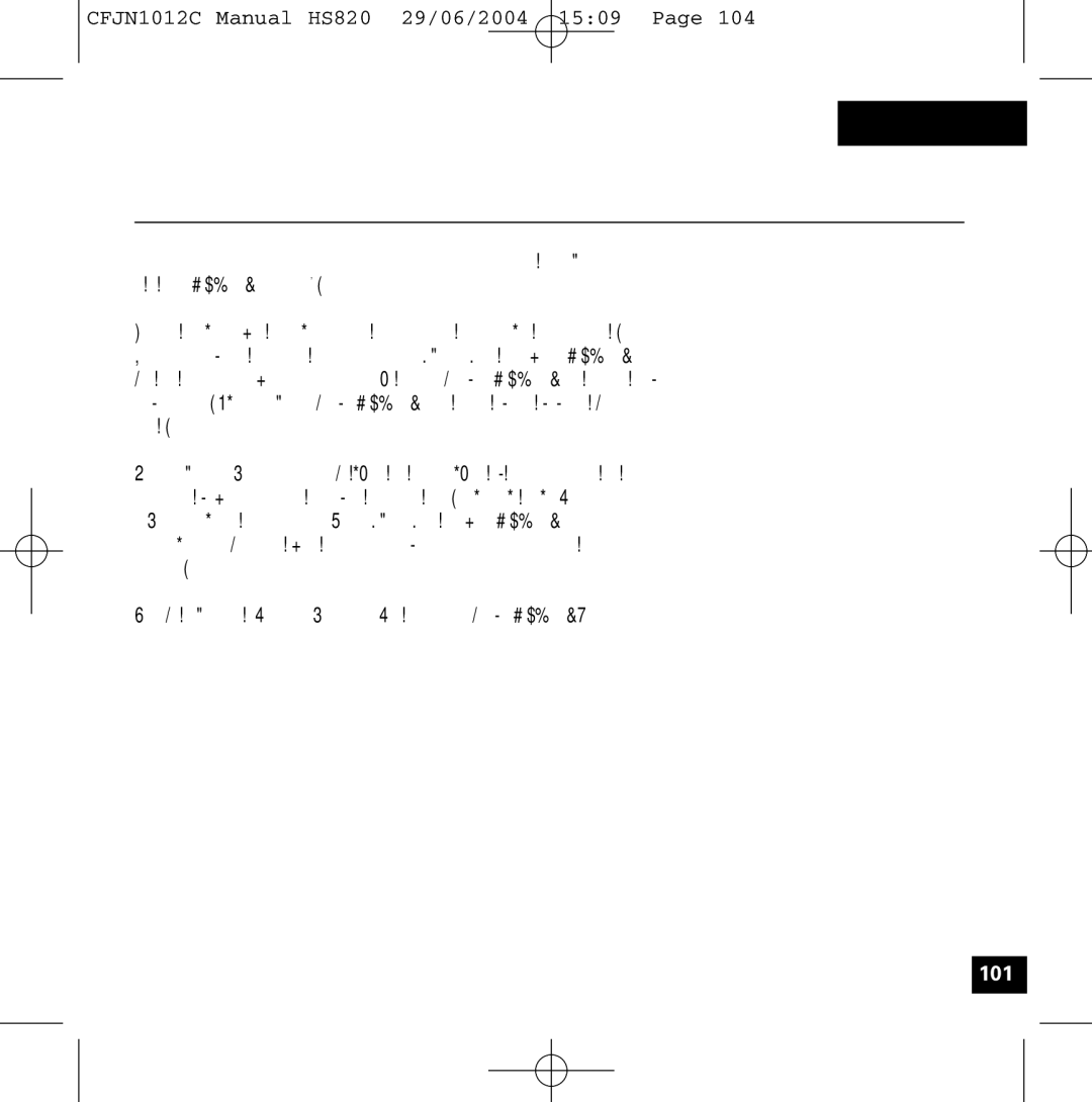 Motorola HS820 manual Καλωσ 