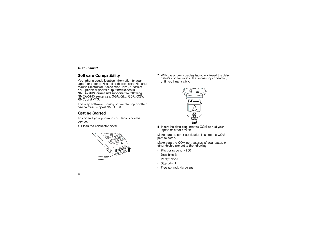 Motorola i205 manual Software Compatibility, Getting Started 