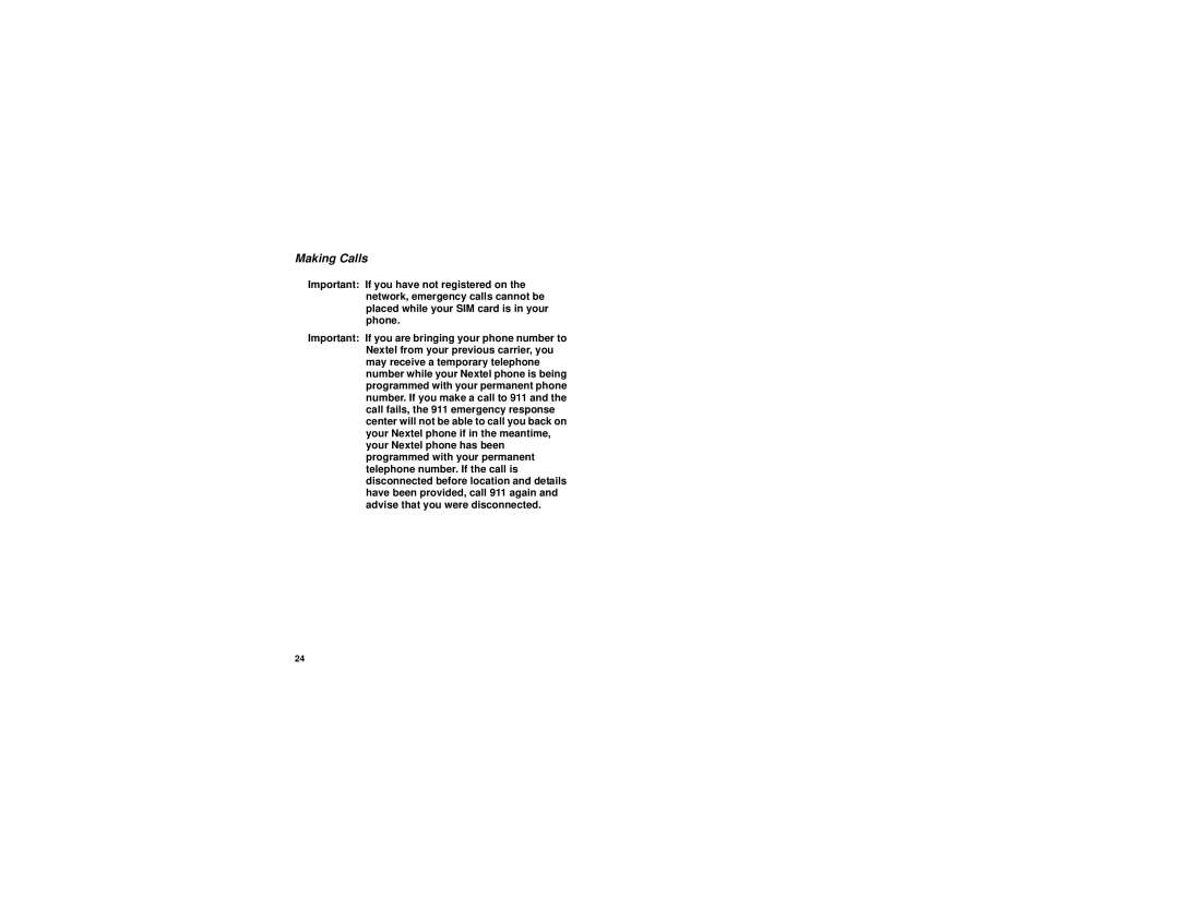 Motorola I530 manual Making Calls 