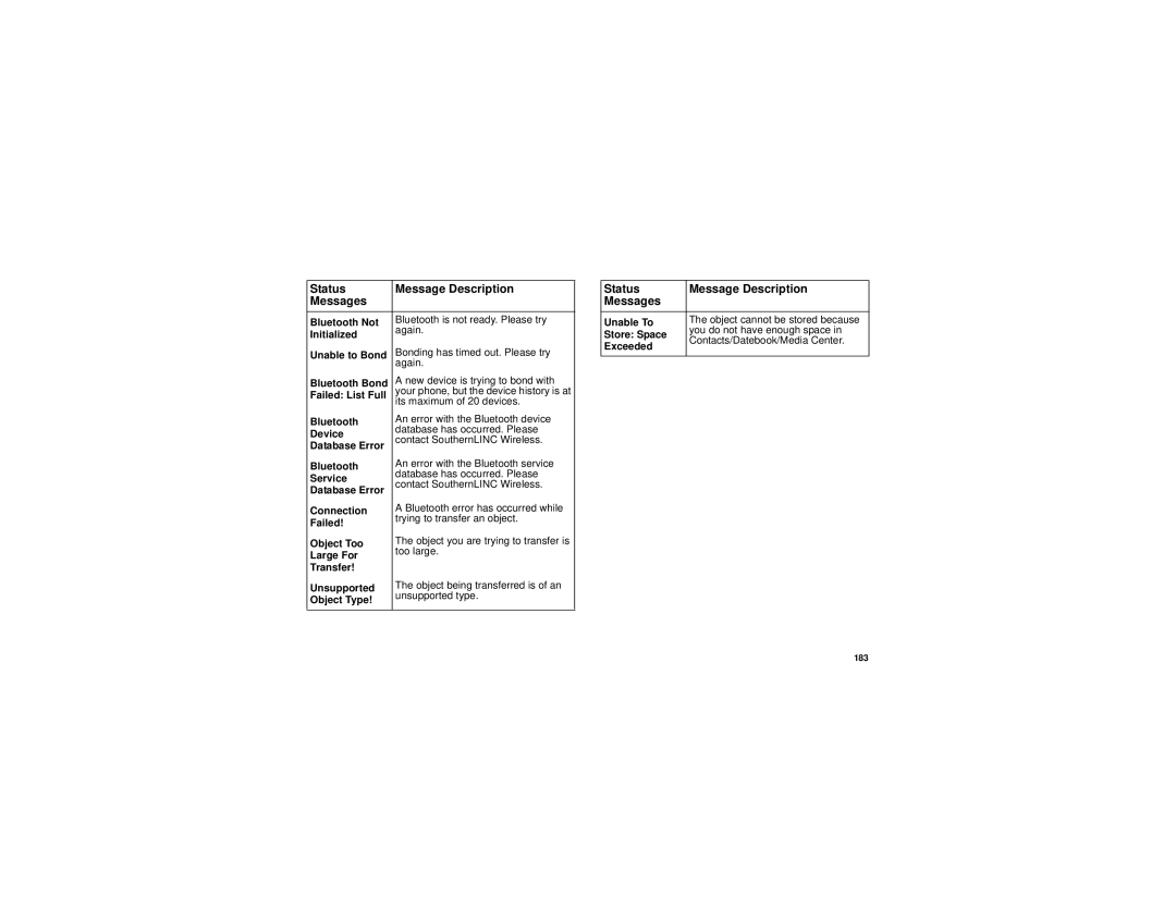 Motorola I580 manual New device is trying to bond with 