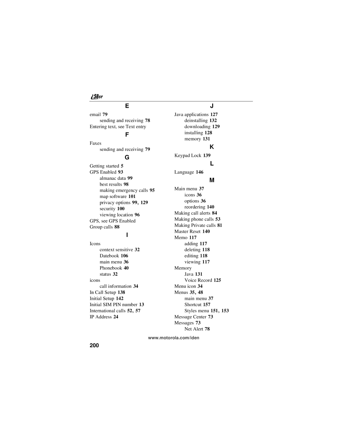 Motorola i58sr manual 200 