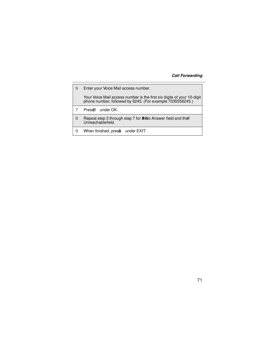 Motorola i58sr manual Call Forwarding 