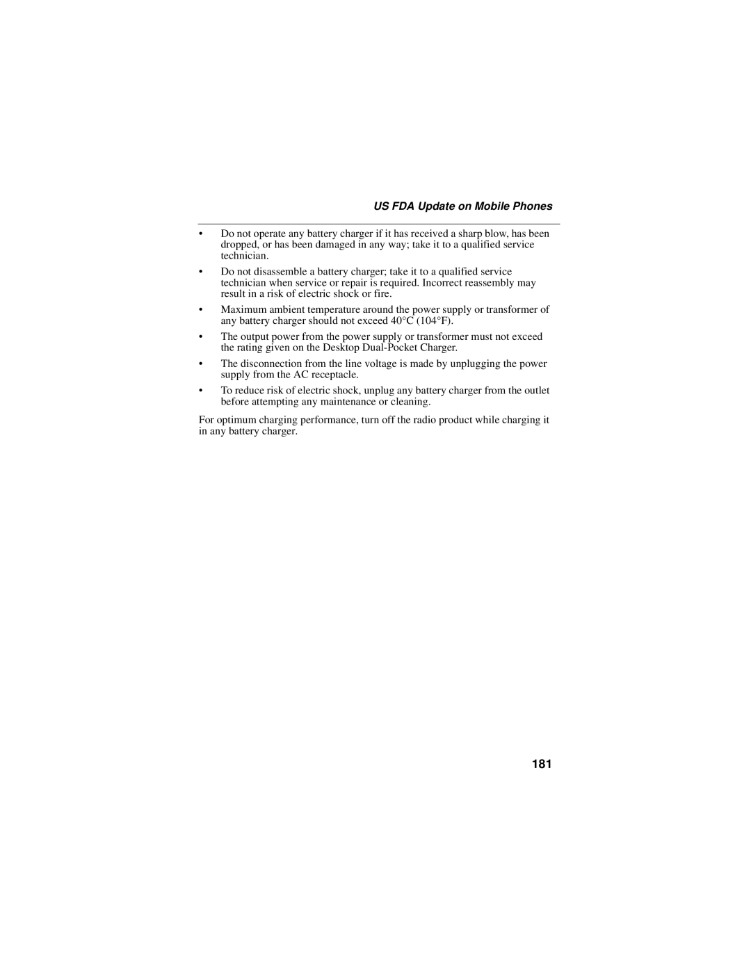 Motorola i58sr manual 181, US FDA Update on Mobile Phones 