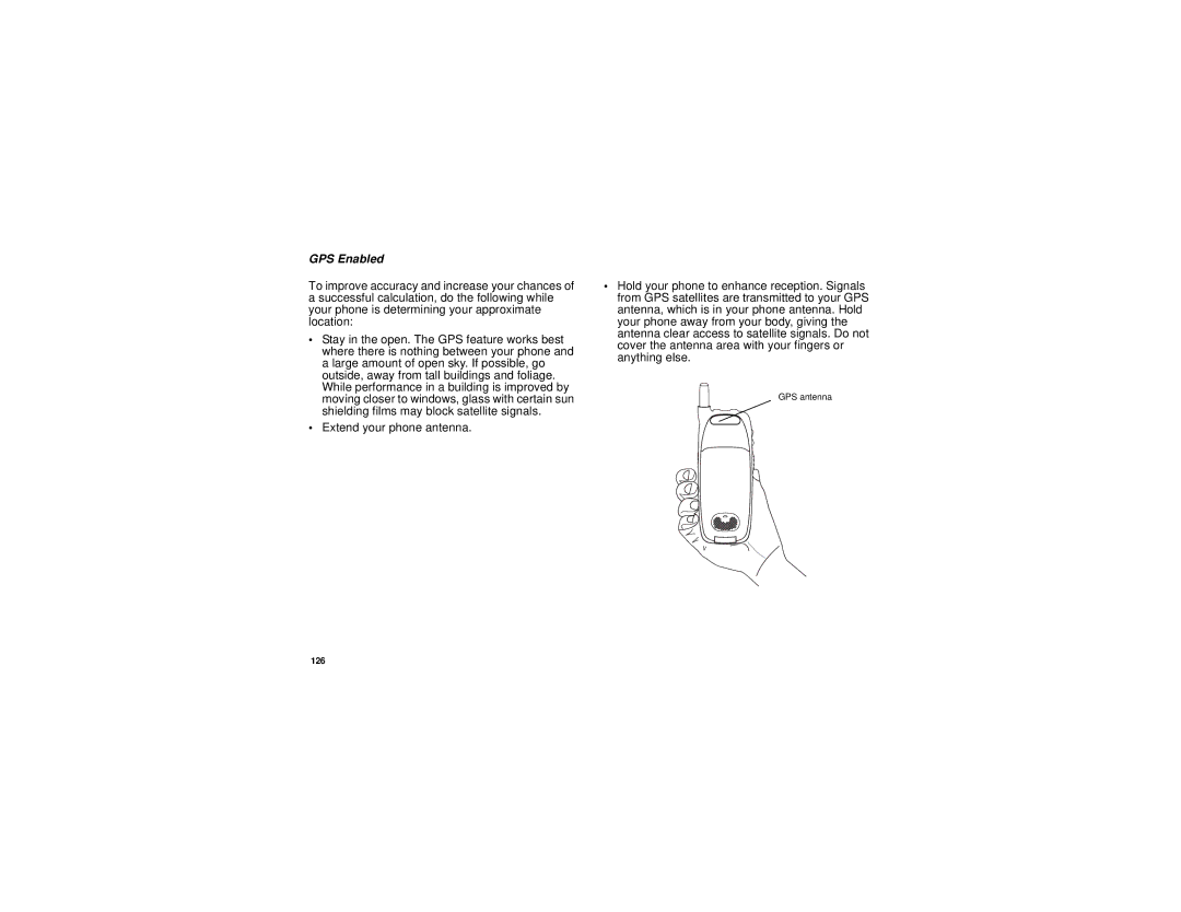 Motorola i615 manual 126 