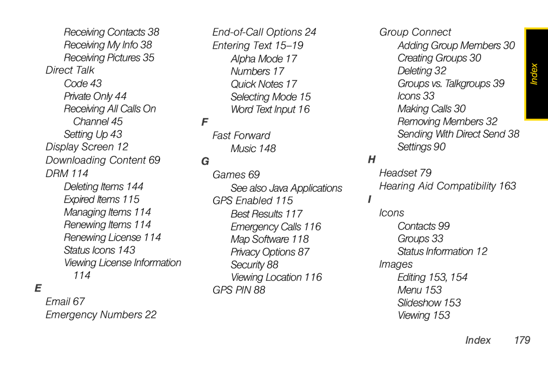 Motorola I856 manual Gps Pin 