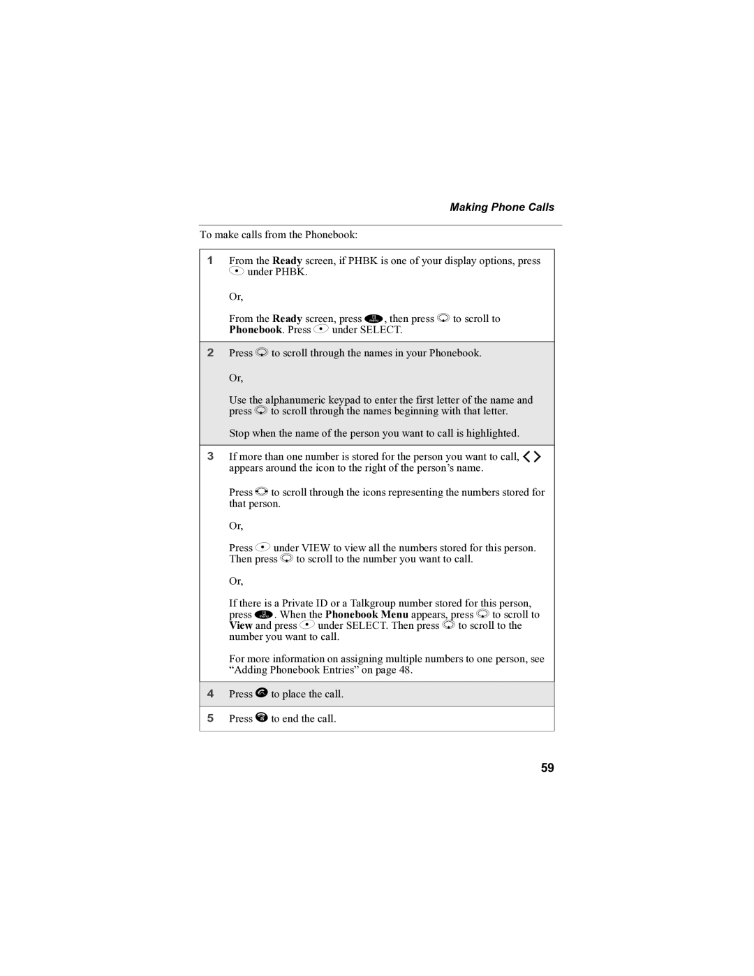 Motorola i85s manual Making Phone Calls 