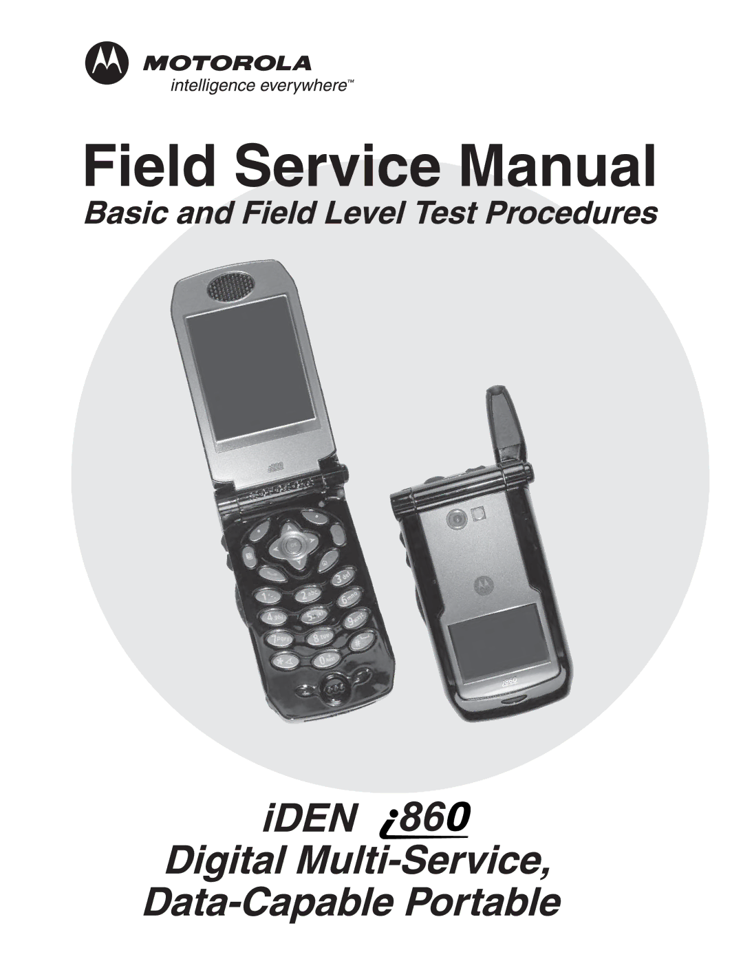 Motorola i860 manual 