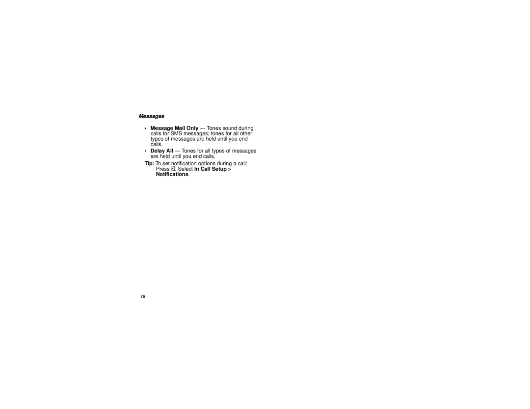 Motorola i880 manual Messages 