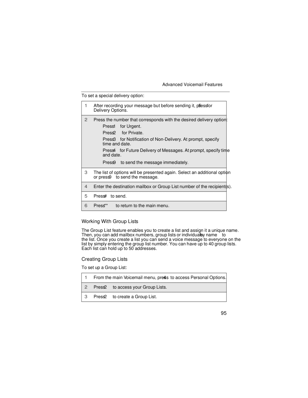 Motorola i90c manual Working With Group Lists, Creating Group Lists 