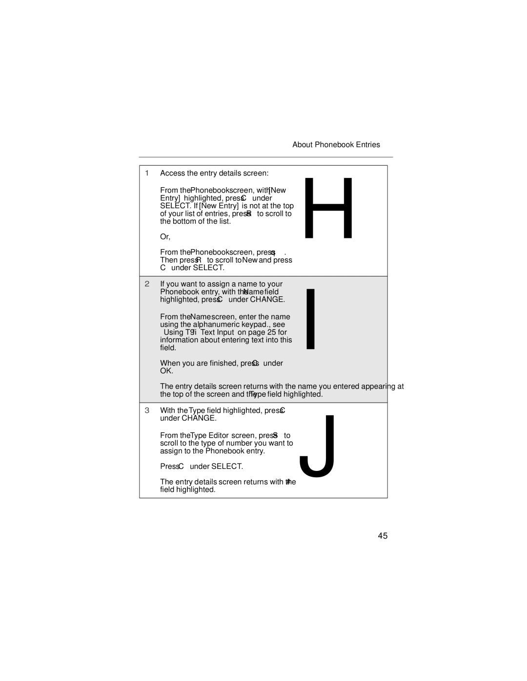 Motorola i90c manual Field.information about entering text into this 