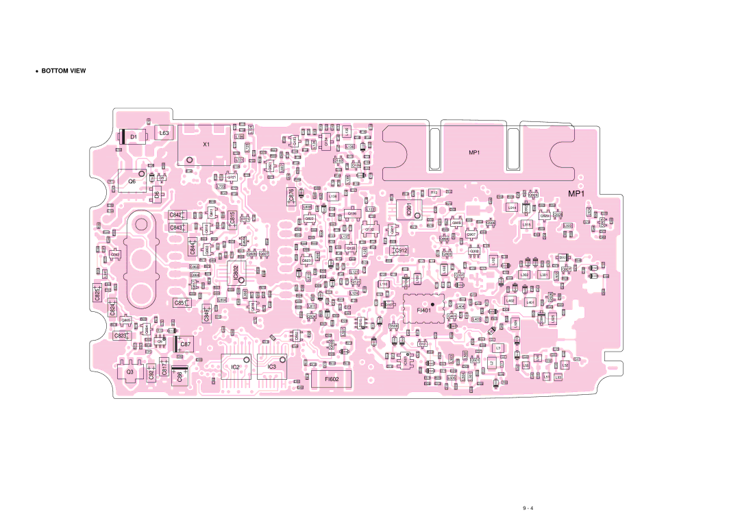 Motorola IC-T81A, IC-T81E service manual MP1, IC3, IC2 